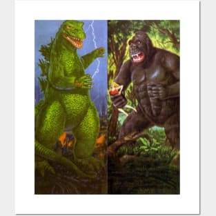 Godzilla v. King Kong Posters and Art